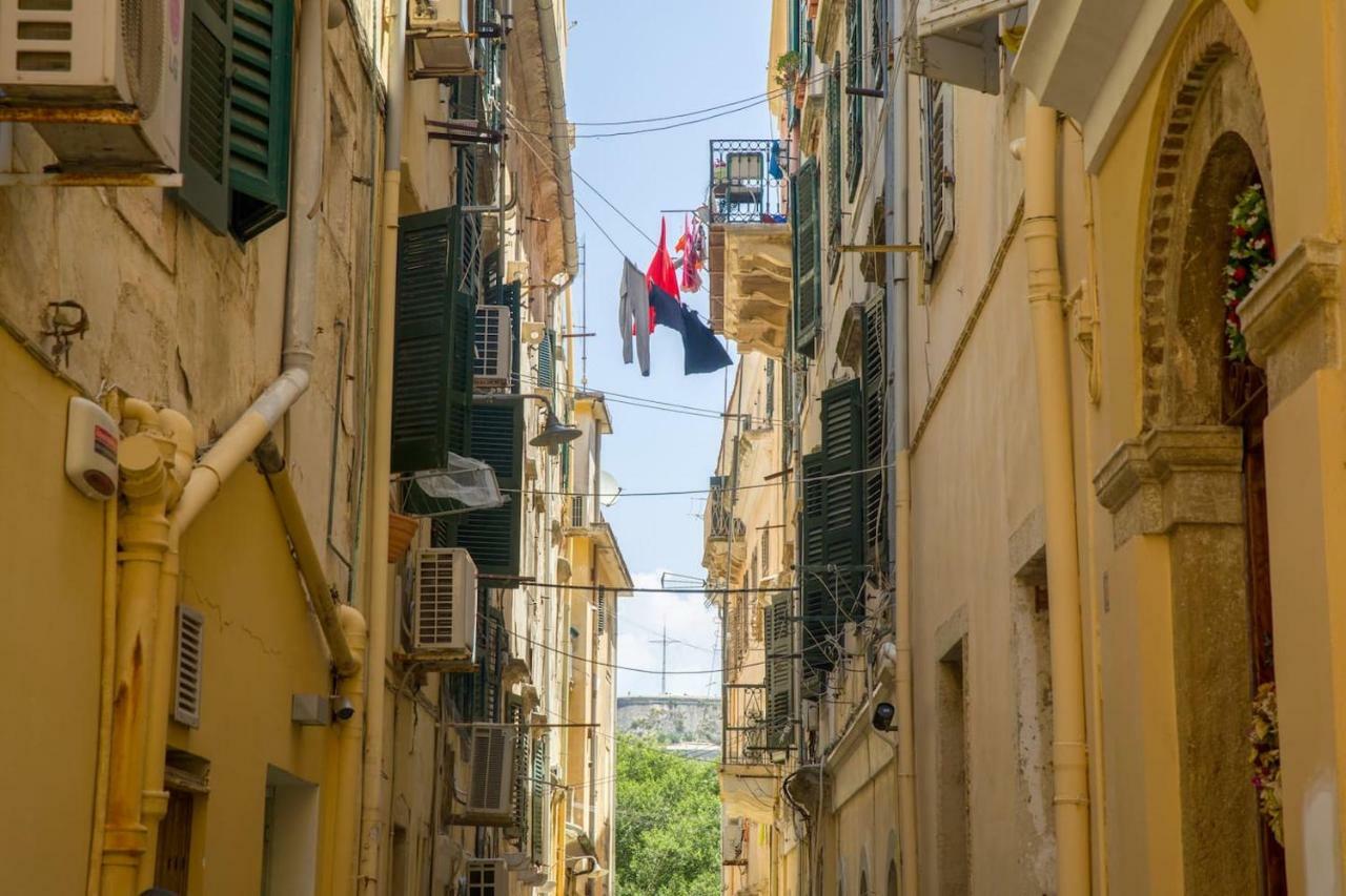 Andrew'S Old Town Apartment By Corfuescapes Corfu  Eksteriør billede