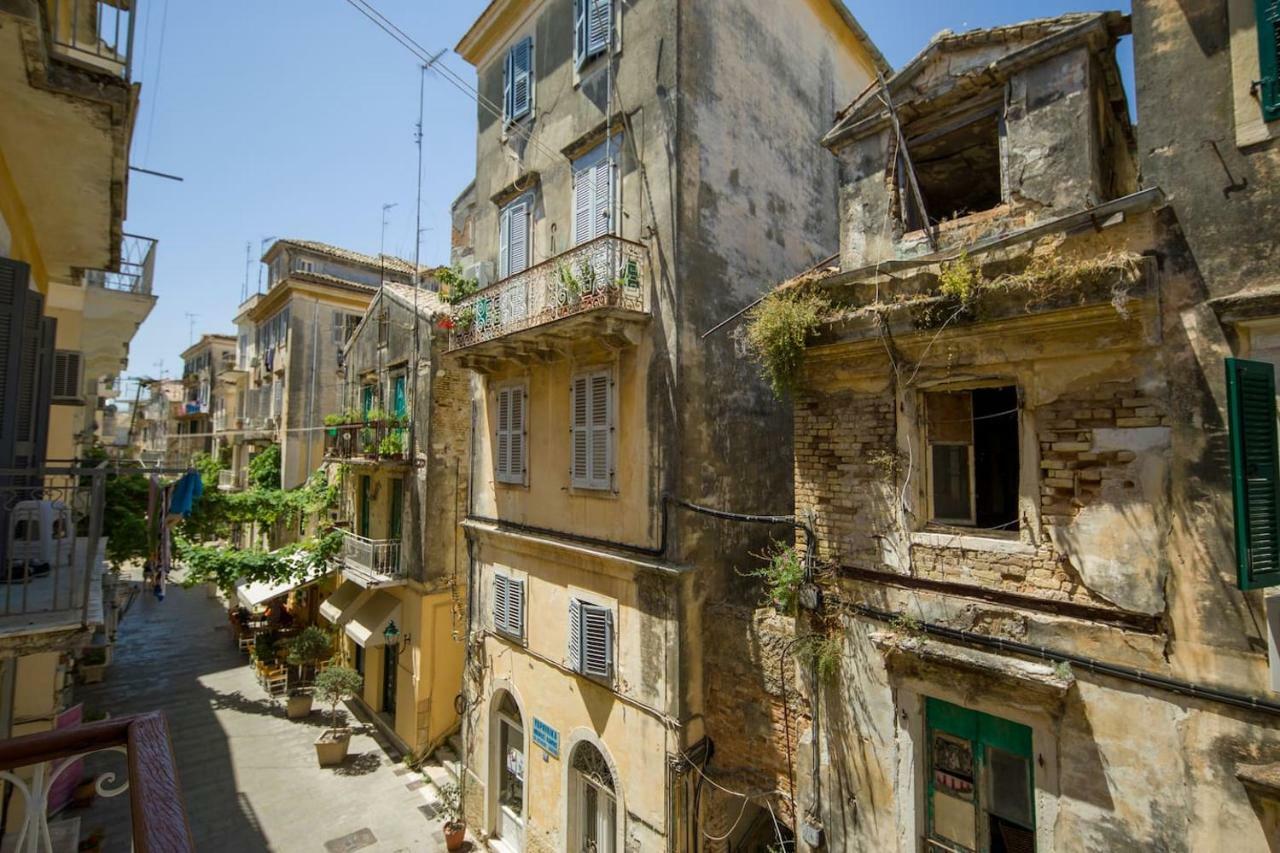 Andrew'S Old Town Apartment By Corfuescapes Corfu  Eksteriør billede